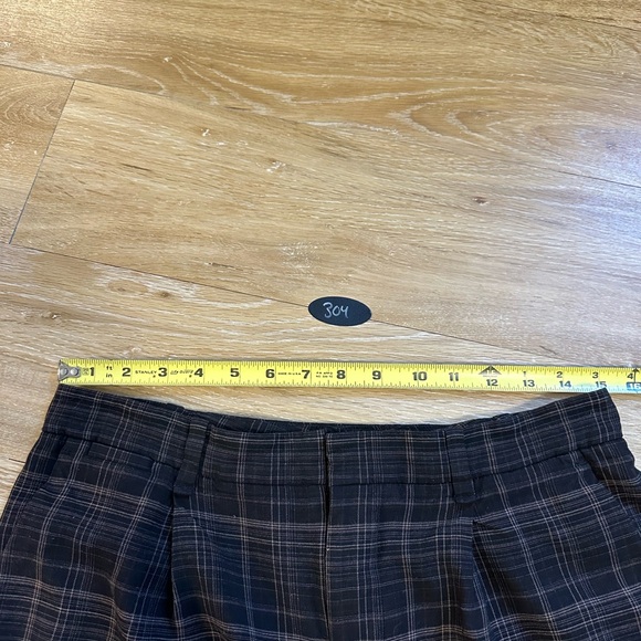 Women's Vince. Black & gray Plaid Wide Leg Pants Size 8 Baggy Dress Casual - Picture 6 of 11